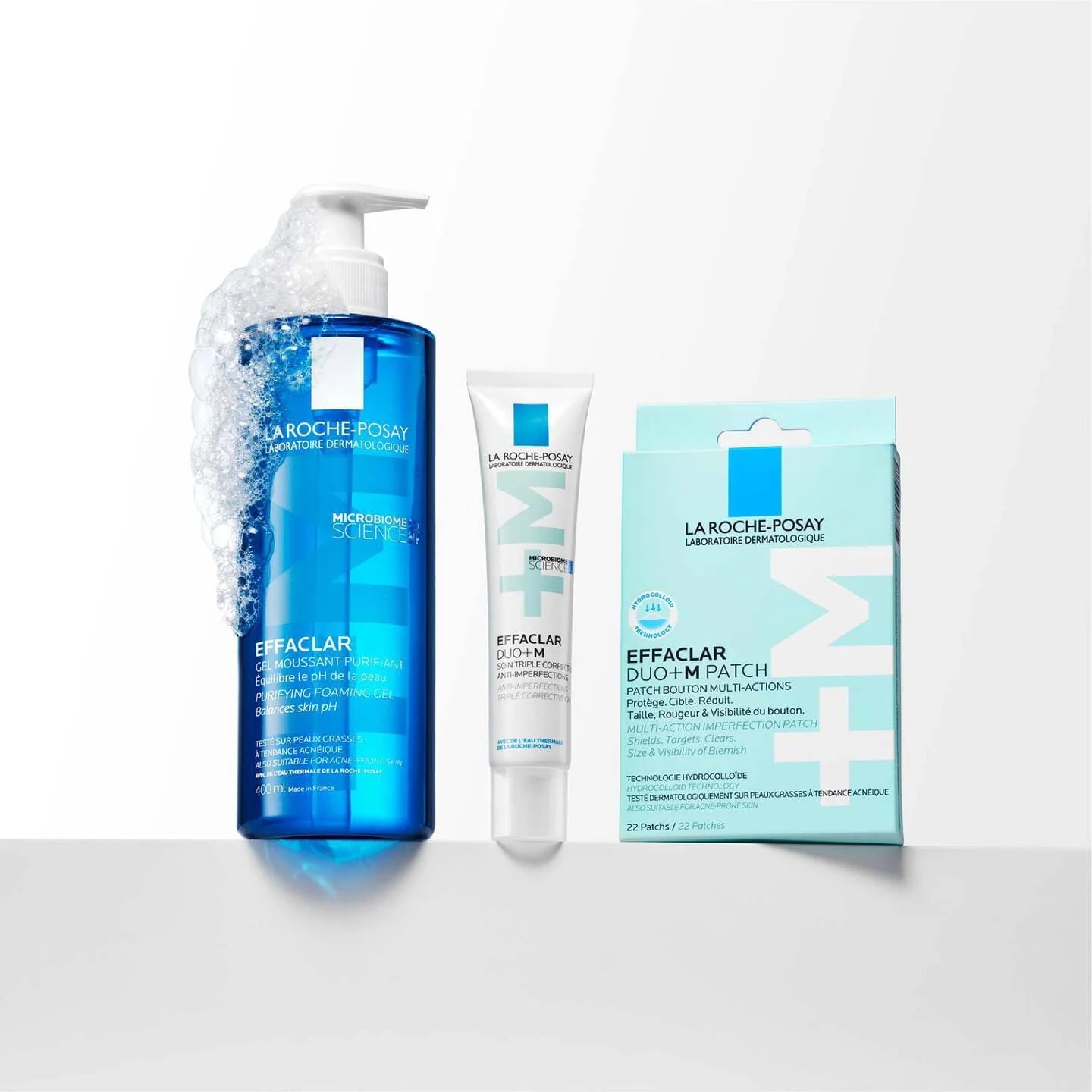 LA ROCHE-POSAY EFFACLAR PATCH ANTI-IMPERFECTIONS DUO+M – PATCHS ANTI-BOUTONS & ANTI-ACNÉ (22 PATCHS)