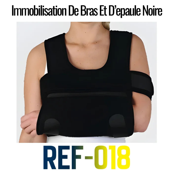 ANNAFIX IMMOBILISATEUR BRAS & ÉPAULE NOIR – REF-018
