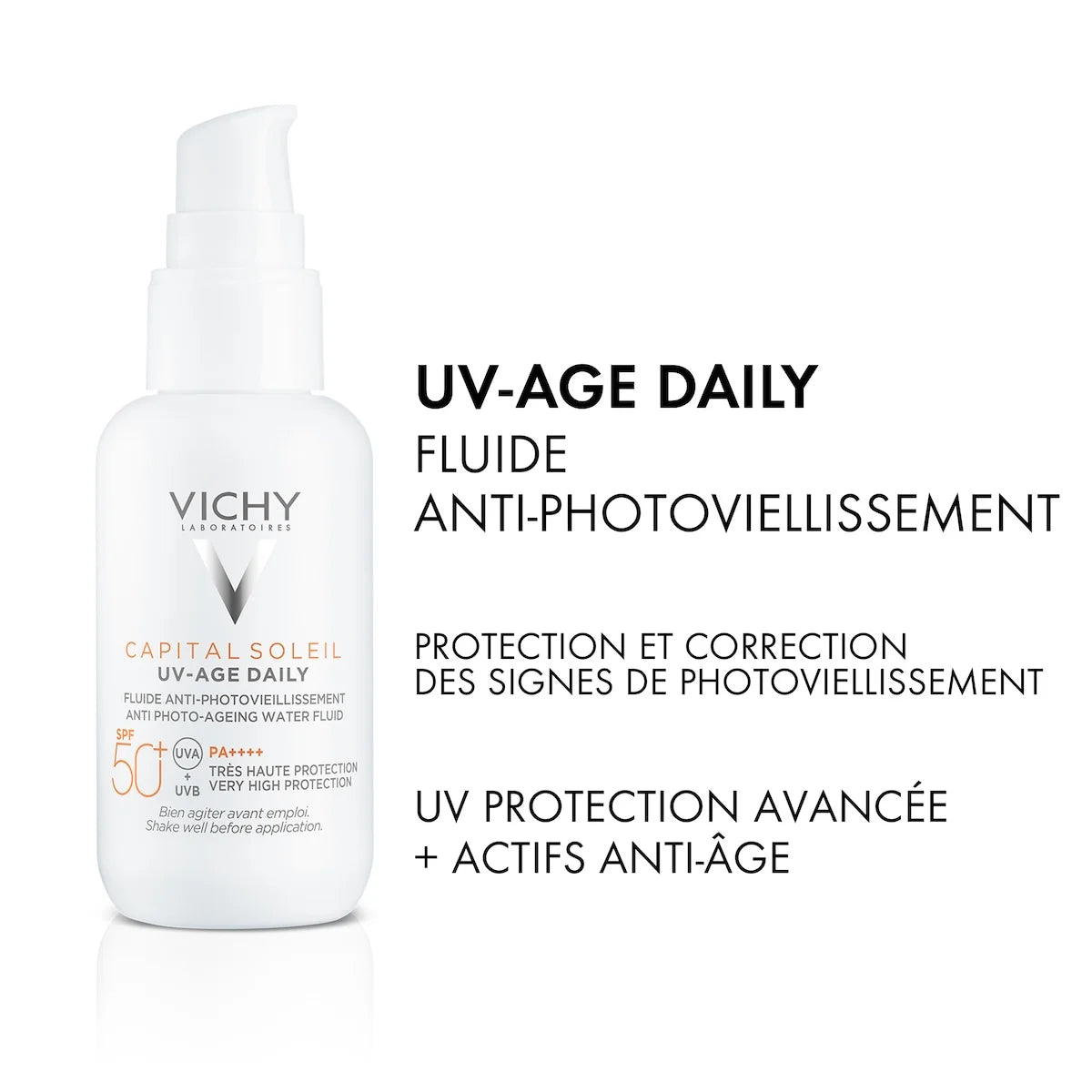 VICHY CAPITAL SOLEIL UV-AGE DAILY FLUIDE SPF 50+ – 40 ML