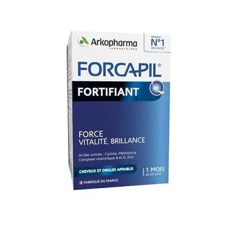 FORCAPIL® FORTIFIANT, CHEVEUX ET ONGLES - 60 GÉLULES