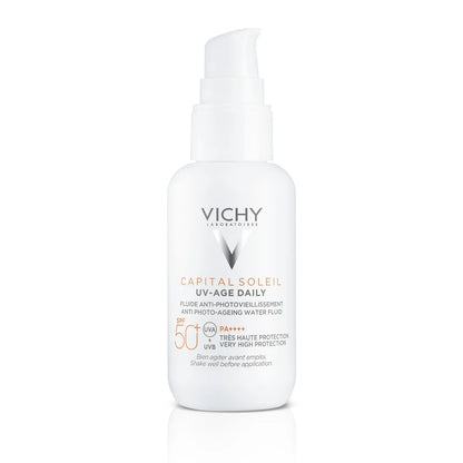 VICHY CAPITAL SOLEIL UV-AGE DAILY FLUIDE SPF 50+ – 40 ML