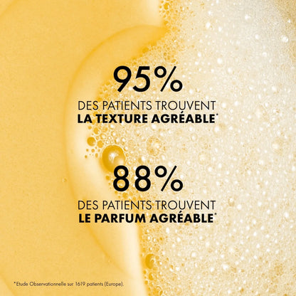 DERCOS SHAMPOOING ANTI-PELLICULAIRE DS CHEVEUX SECS 200 ML = FORMAT VOYAGE 50 ML OFFERT