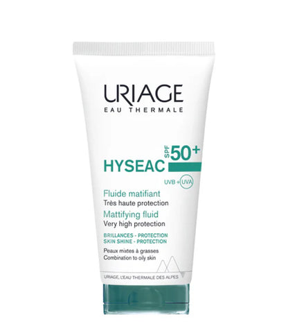 URIAGE HYSÉAC FLUIDE SPF50+ 50 ML = HYSÉAC GEL NETTOYANT 50 ML OFFERT