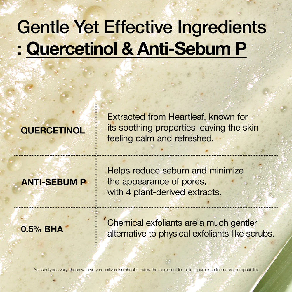 ANUA HEARTLEAF QUERCETINOL PORE DEEP CLEANSING FOAM - 150 ML