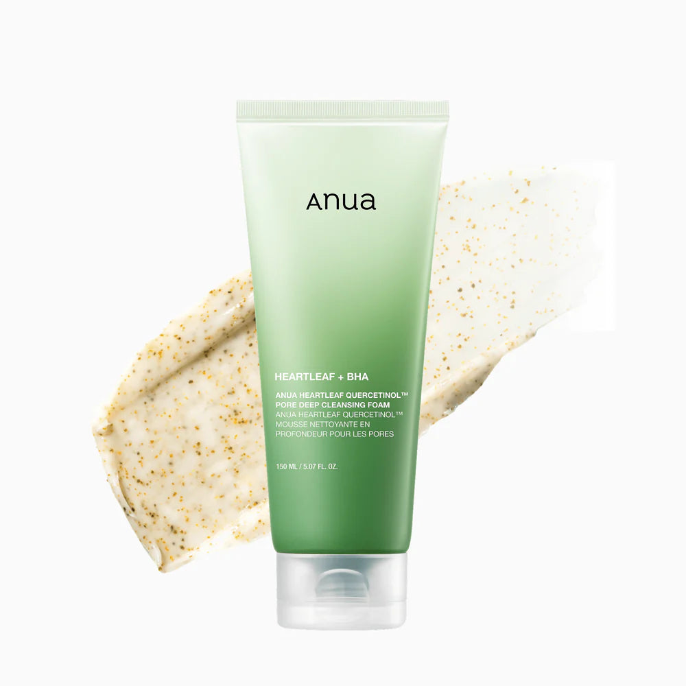 ANUA HEARTLEAF QUERCETINOL PORE DEEP CLEANSING FOAM - 150 ML