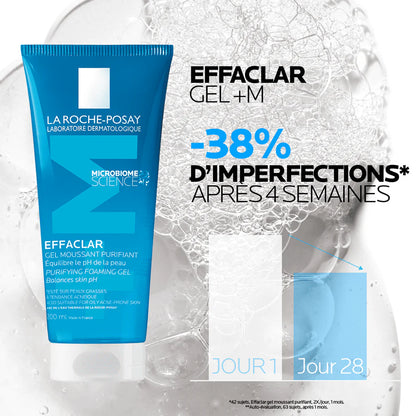 LA ROCHE-POSAY EFFACLAR GEL MOUSSANT - 200 ML