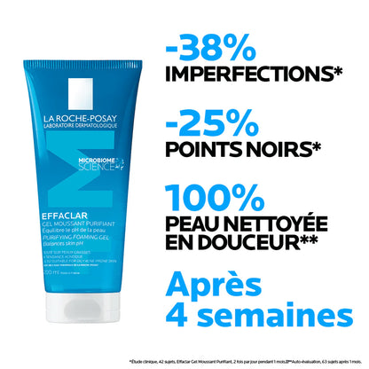 LA ROCHE-POSAY EFFACLAR GEL MOUSSANT - 200 ML