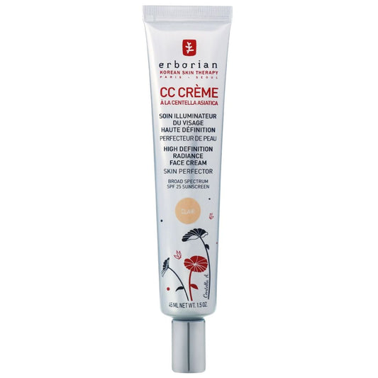 ERBORIAN CC CRÈME À LA CENTELLA ASIATICA TEINTE CLAIR SPF25 - 45 ML