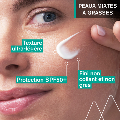 URIAGE HYSÉAC FLUIDE SPF50+ 50 ML = HYSÉAC GEL NETTOYANT 50 ML OFFERT