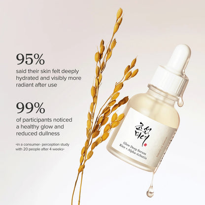 BEAUTY OF JOSEON GLOW DEEP SERUM : RICE + ALPHA-ARBUTIN - 30 ML